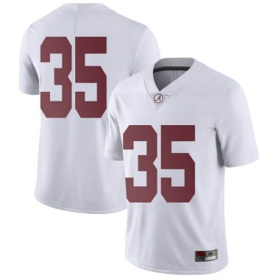 Men's Alabama Crimson Tide #35 Shane Lee White Limited NCAA College Football Jersey 2403TTMR7